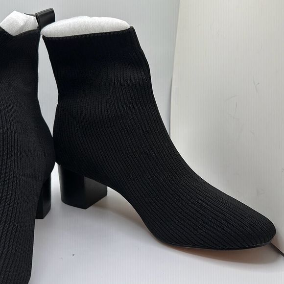 CUSHIONAIRE Women's Neely Stretch bootie +Memory Foam 9 BLACK - Picture 6 of 7